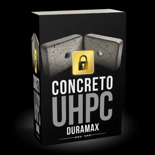 Fórmula do concreto UHPC sem falhas